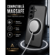 Husa pentru Samsung Galaxy A27, Matte MagSafe, Protectie 360, Anti-Soc, Protectie Camera, Negru