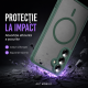 Husa pentru Samsung Galaxy A27, Matte MagSafe, Protectie 360, Anti-Soc, Protectie Camera, Verde