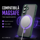 Husa pentru Samsung Galaxy A27, Matte MagSafe, Protectie 360, Anti-Soc, Protectie Camera, Verde