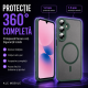 Husa pentru Samsung Galaxy A27, Matte MagSafe, Protectie 360, Anti-Soc, Protectie Camera, Verde