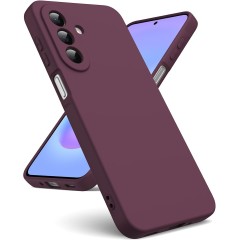 Husa Compatibila cu Samsung Galaxy A27, TPU Dark Cherry, Slim Soft Touch, Anti-Soc, ALC Mobile