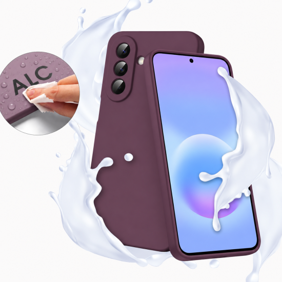 Husa Compatibila cu Samsung Galaxy A27, TPU Dark Cherry, Slim Soft Touch, Anti-Soc, ALC Mobile