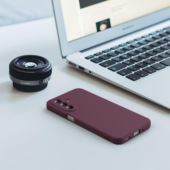 Husa Compatibila cu Samsung Galaxy A27, TPU Dark Cherry, Slim Soft Touch, Anti-Soc, ALC Mobile