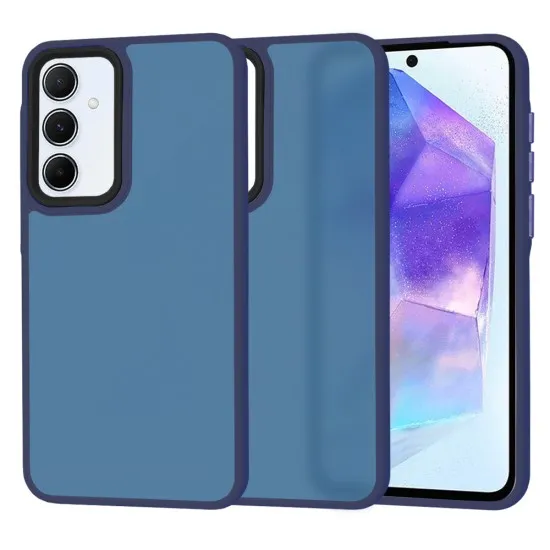Husa pentru Samsung Galaxy A55 5G - Techsuit HaloFrost Series - Deep Blue Husa pentru Samsung Galaxy A55 5G - Techsuit HaloFrost Series - Deep Blue
