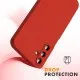 Husa Soft Touch, slim, ALC Mobile, anti soc, compatibila cu Samsung Galaxy A16, Rosu Tpu