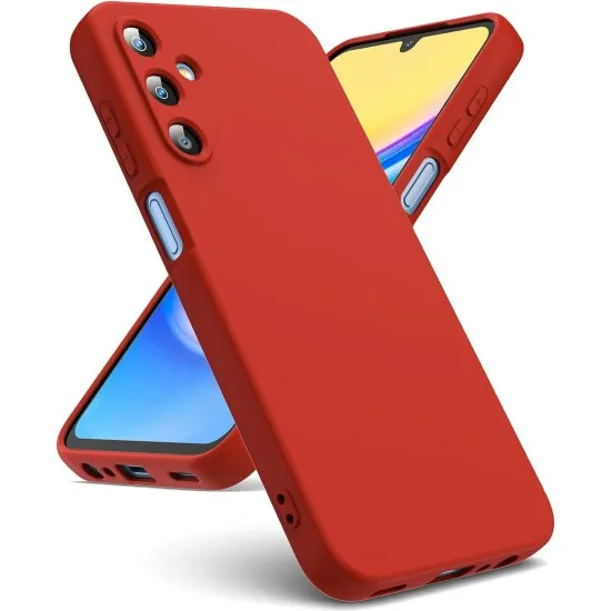 Husa Soft Touch, slim, ALC Mobile, anti soc, compatibila cu Samsung Galaxy A16, Rosu Tpu