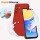 Husa Soft Touch, slim, ALC Mobile, anti soc, compatibila cu Samsung Galaxy A16, Rosu Tpu