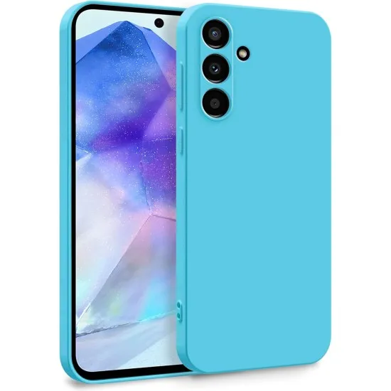 Husa Soft Touch, slim, ALC Mobile, anti soc, compatibila cu Samsung Galaxy A55, Albastru Deschis Tpu Husa Soft Touch, slim, ALC Mobile, anti soc, compatibila cu Samsung Galaxy A55, Albastru Deschis Tpu