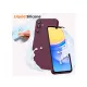 Husa Soft Touch, slim, ALC Mobile, anti soc, compatibila cu Samsung Galaxy A56, Visiniu Tpu