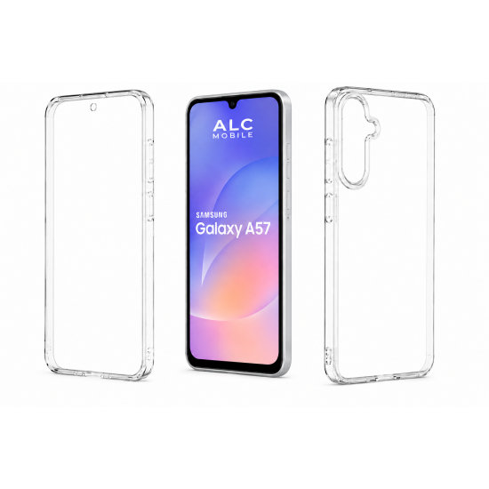 Husa 360 pentru Samsung Galaxy A57, Transparenta, Fata si Spate, Protectie Completa Anti-Soc, ALC Mobile