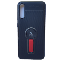 Husa iFace pentru Samsung Galaxy A70, A705 - Silicon, Rosu Husa iFace pentru Samsung Galaxy A70, A705 - Silicon, Rosu