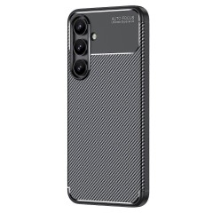 Husa Auto Focus Carbon ALC Mobile, Pentru Samsung Galaxy S24 FE, - Negru Husa Auto Focus Carbon ALC Mobile, Pentru Samsung Galaxy S24 FE, - Negru