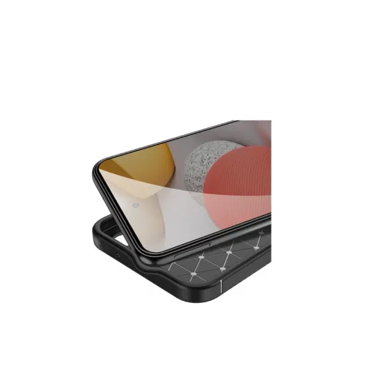 Husa Auto Focus Carbon ALC Mobile, Pentru Samsung Galaxy A55 5G, - Negru Husa Auto Focus Carbon ALC Mobile, Pentru Samsung Galaxy A55 5G, - Negru
