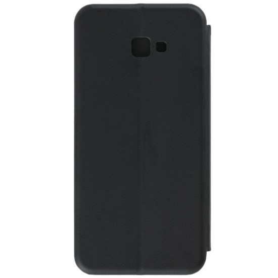 Husa Flip Cover Magnetic Pentru Samsung Galaxy J4 Plus 2018, Negru