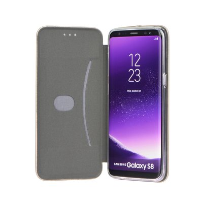 Husa Flip cover magnetic pentru Samsung Galaxy M20, M205 Negru