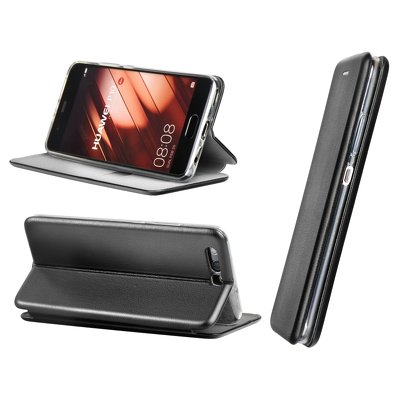 Husa Flip cover magnetic pentru Samsung Galaxy M20, M205 Negru