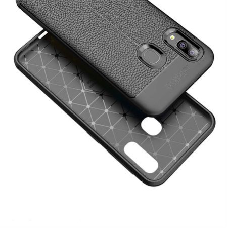 Husa Auto Focus pentru Samsung Galaxy A40 / A405 - NEAGRA