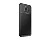 Husa Auto Focus Carbon Pentru Samsung Galaxy A6 2018, A600 - Negru Husa Auto Focus Carbon Pentru Samsung Galaxy A6 2018, A600 - Negru
