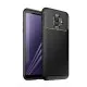 Husa Auto Focus Carbon Pentru Samsung Galaxy A6 2018, A600 - Negru Husa Auto Focus Carbon Pentru Samsung Galaxy A6 2018, A600 - Negru