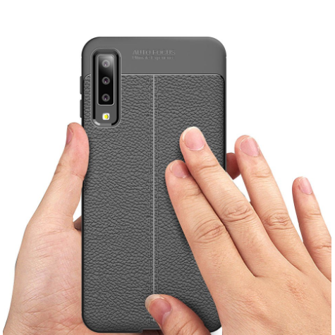 Husa Auto Focus pentru Samsung Galaxy A70 / A705 - NEAGRA