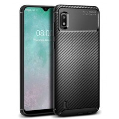 Husa Auto Focus Carbon Pentru Samsung Galaxy A10, A105 - Negru Husa Auto Focus Carbon Pentru Samsung Galaxy A10, A105 - Negru