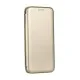 Husa Flip cover magnetic pentru Huawei Y7 Prime 2019 / Y7 2019, Gold Husa Flip cover magnetic pentru Huawei Y7 Prime 2019 / Y7 2019, Gold