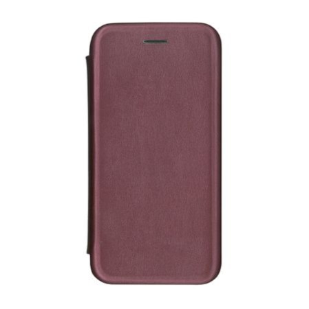 Husa Flip Cover Magnetic Pentru Samsung Galaxy A60, A606, Visiniu