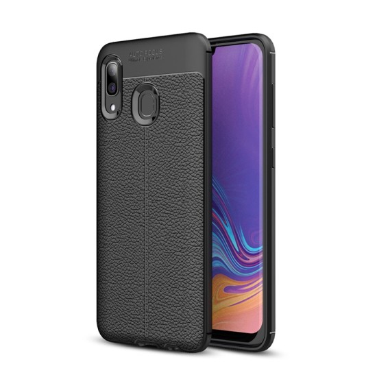 Husa Auto Focus pentru Samsung Galaxy A30 / A305 - NEAGRA