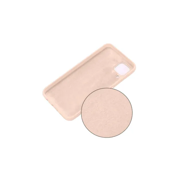 Husa Soft-touch compatibila cu Samsung Galaxy A12, - Silicon Slim, Roz pal Husa Soft-touch compatibila cu Samsung Galaxy A12, - Silicon Slim, Roz pal