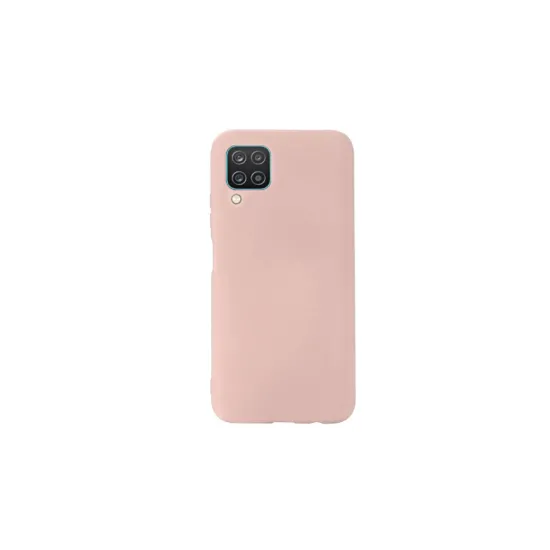 Husa Soft-touch compatibila cu Samsung Galaxy A12, - Silicon Slim, Roz pal Husa Soft-touch compatibila cu Samsung Galaxy A12, - Silicon Slim, Roz pal