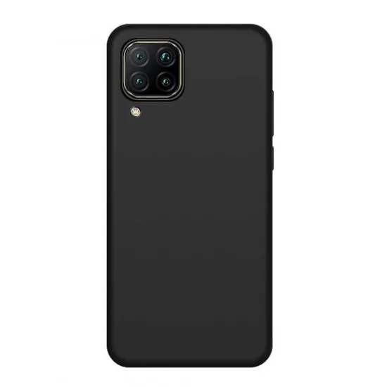 Husa Soft-touch compatibila cu Samsung Galaxy A12, - Silicon Slim, Negru Husa Soft-touch compatibila cu Samsung Galaxy A12, - Silicon Slim, Negru