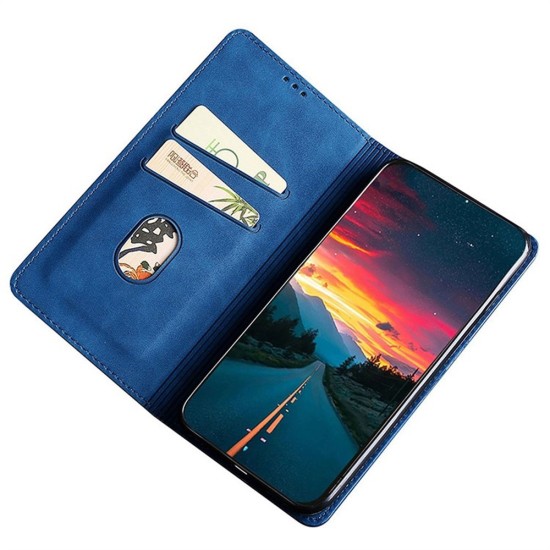 Husa Deluxe compatibila cu Samsung Galaxy A07 – Tip Carte, Piele Ecologica Albastru, Functie Stand si Protectie 360 Husa Deluxe compatibila cu Samsung Galaxy A07 – Tip Carte, Piele Ecologica Albastru, Functie Stand si Protectie 360