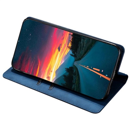 Husa Deluxe compatibila cu Samsung Galaxy A07 – Tip Carte, Piele Ecologica Albastru, Functie Stand si Protectie 360 Husa Deluxe compatibila cu Samsung Galaxy A07 – Tip Carte, Piele Ecologica Albastru, Functie Stand si Protectie 360