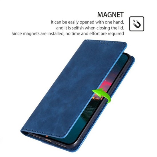 Husa Deluxe compatibila cu Samsung Galaxy A07 – Tip Carte, Piele Ecologica Albastru, Functie Stand si Protectie 360 Husa Deluxe compatibila cu Samsung Galaxy A07 – Tip Carte, Piele Ecologica Albastru, Functie Stand si Protectie 360