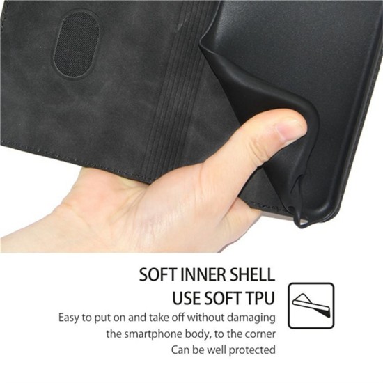 Husa Deluxe compatibila cu Samsung Galaxy A07 – Tip Carte, Piele Ecologica Negru, Functie Stand si Protectie 360