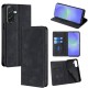 Husa Deluxe compatibila cu Samsung Galaxy A07 – Tip Carte, Piele Ecologica Negru, Functie Stand si Protectie 360