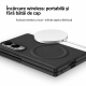 Husa pentru Samsung Galaxy Z Fold 8, Magnetica, Textura Piele Ecologica, Negru