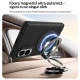 Husa pentru Samsung Galaxy Z Fold 8, Magnetica, Textura Piele Ecologica, Negru