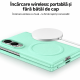 Husa pentru Samsung Galaxy Z Fold 8, Magnetica, Textura Piele Ecologica, Turcoaz