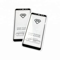 Folie Sticla Full Glue Samsung Galaxy A8 Plus 2018 Full Cover Neagra