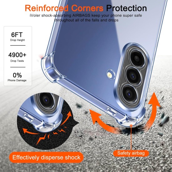 Husa Anti soc, transparenta compatibila cu Samsung Galaxy A57