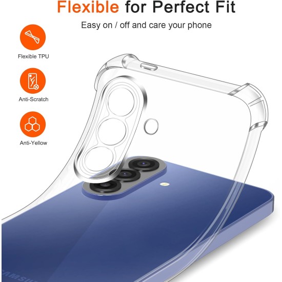 Husa Anti soc, transparenta compatibila cu Samsung Galaxy A57