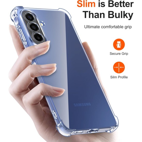 Husa Anti soc, transparenta compatibila cu Samsung Galaxy A57