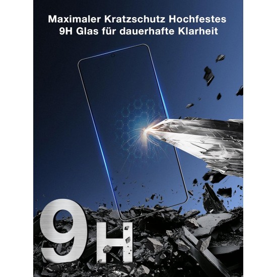 Folie sticla compatibila cu Samsung Galaxy A57 - Transparent ALC