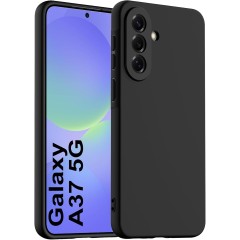 Husa Soft Touch, slim, ALC Mobile, anti soc, compatibila cu Samsung Galaxy A37, Negru Tpu