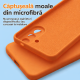 Husa Soft Touch, slim, ALC Mobile, anti soc, compatibila cu Samsung Galaxy A37, Portocaliu Tpu