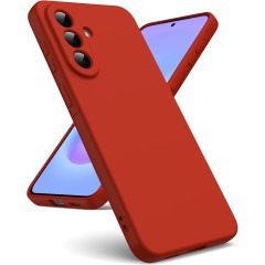 Husa Soft Touch, slim, ALC Mobile, anti soc, compatibila cu Samsung Galaxy A37, Rosu Tpu