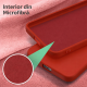 Husa Soft Touch, slim, ALC Mobile, anti soc, compatibila cu Samsung Galaxy A37, Rosu Tpu