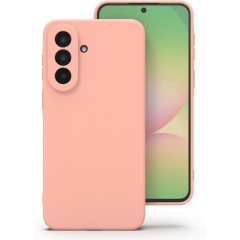 Husa Soft Touch, slim, ALC Mobile, anti soc, compatibila cu Samsung Galaxy A37, Roz Tpu
