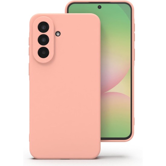 Husa Soft Touch, slim, ALC Mobile, anti soc, compatibila cu Samsung Galaxy A37, Roz Tpu